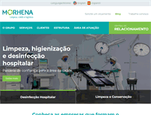 Tablet Screenshot of morhena.com.br